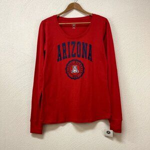 NWT Arizona Wildcats Red Long Sleeve Women's Tee sz Medium